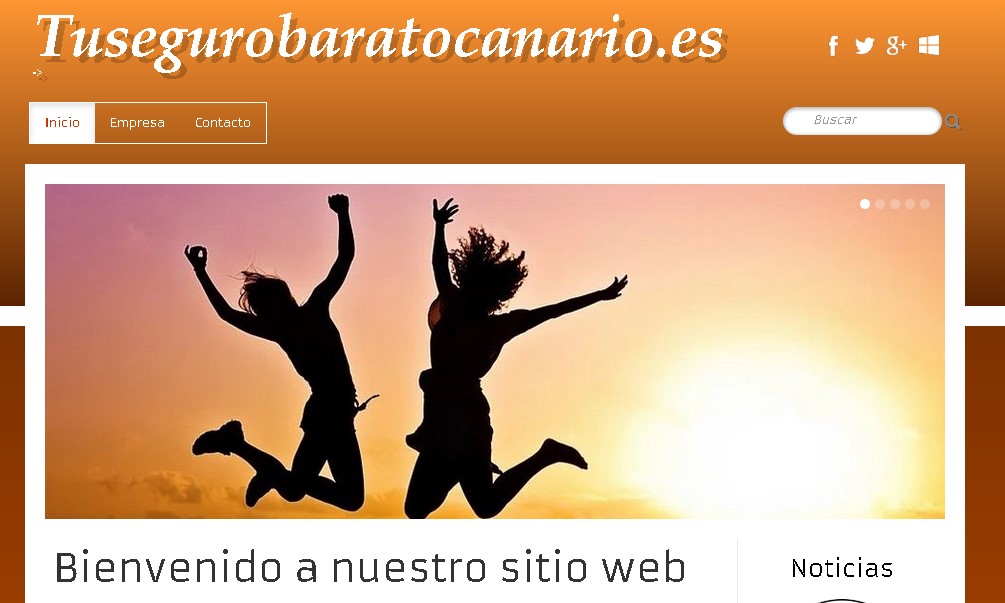 Web para Correror de seguros